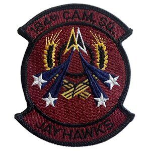 USAF Patch 184th Jayhawks Consolidated Aircraft Maintenance Squadron CAMS USA